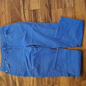 Vintage Lauren Jeans Co., Ralph Lauren,  16W blue jeans  ocean blue color